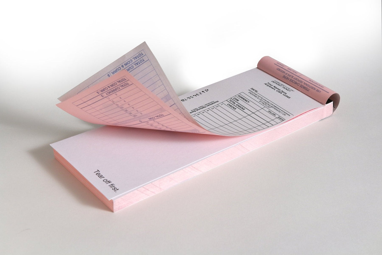 Business Deposit Slips