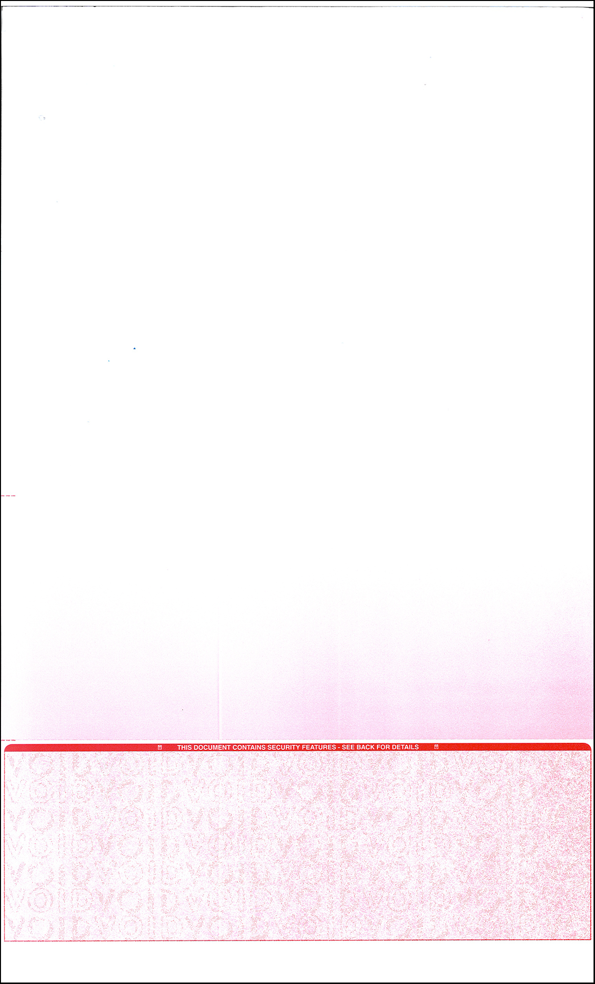 Blank Laser Checks - LEGAL- Bottom Position - Red Linen (SC149LNRD)