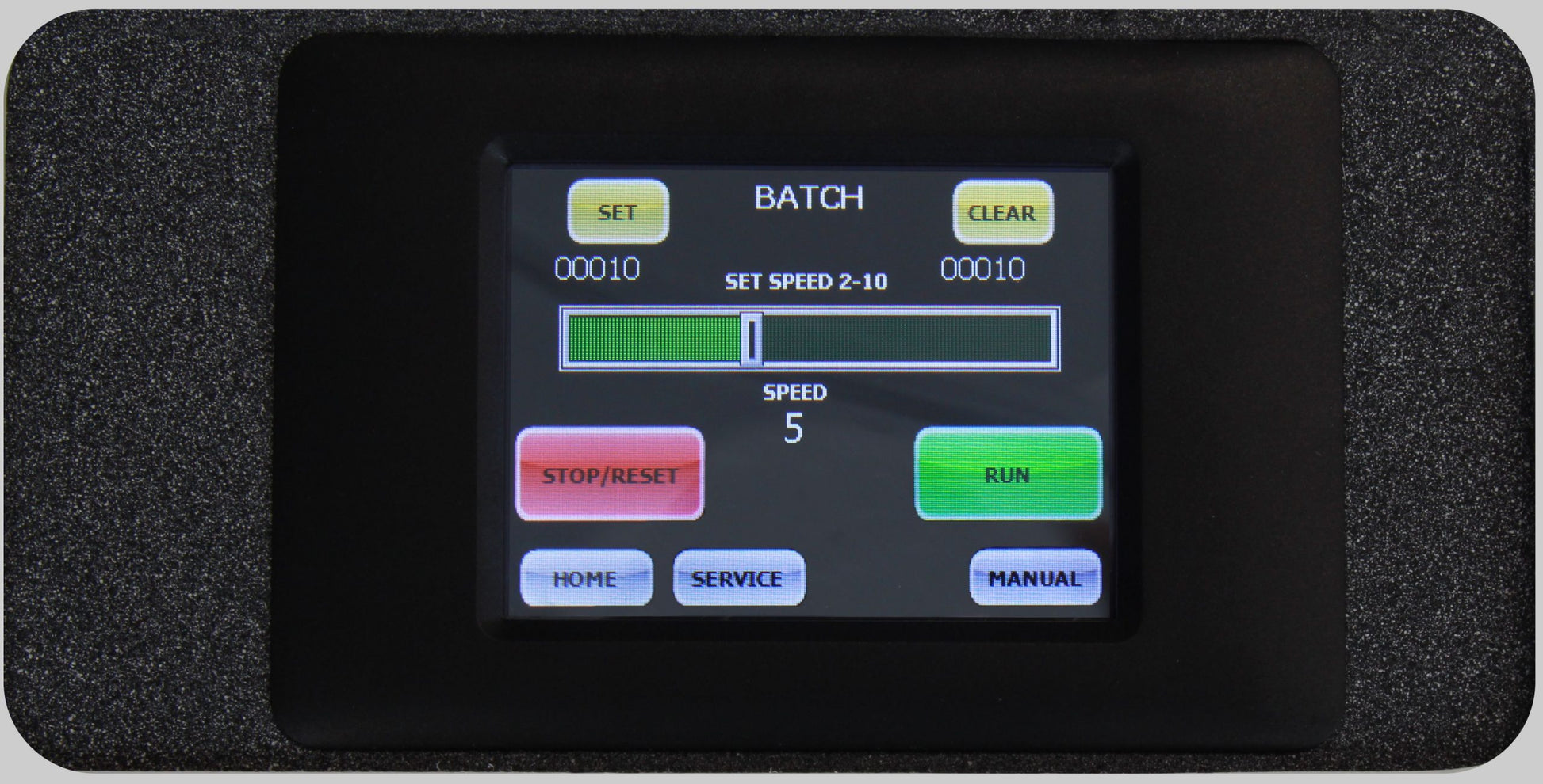 psm6000 batch screen