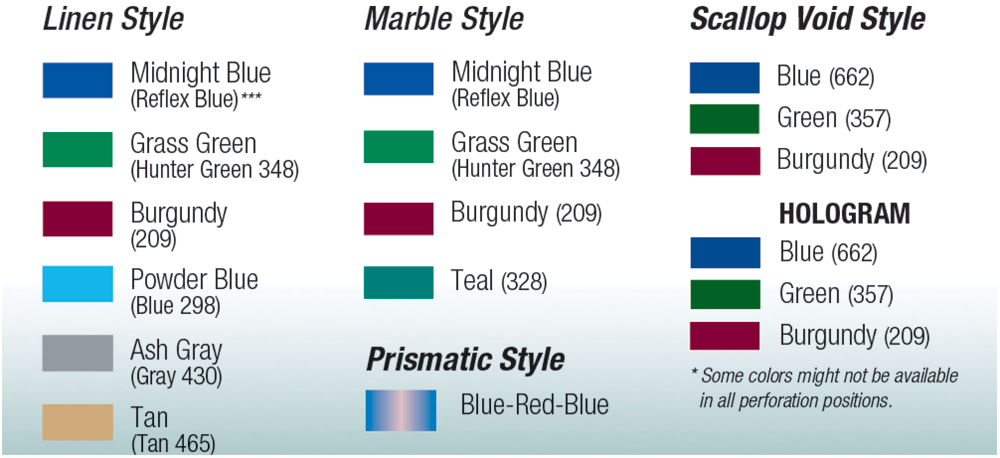 check colors