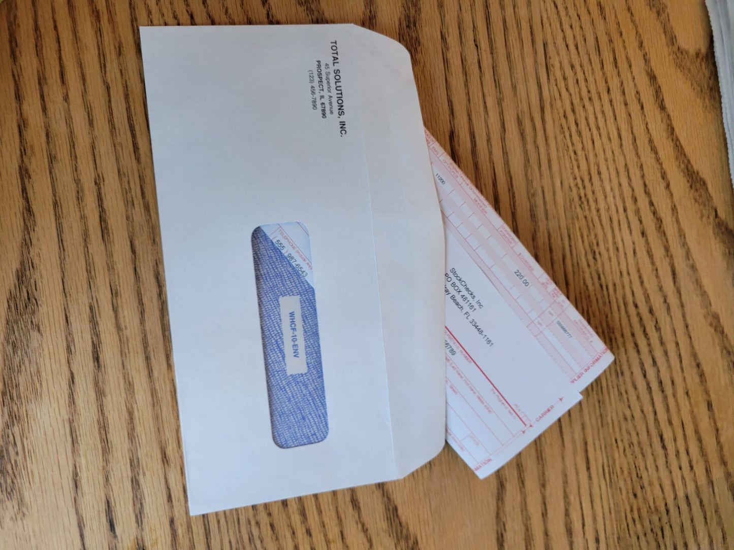 cms1500 in envelope
