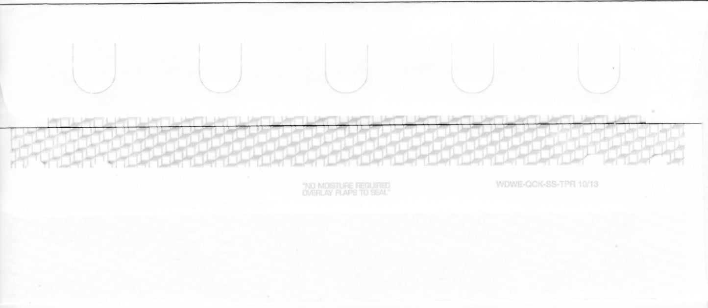 wdweqcksstpr self seal envelope backs