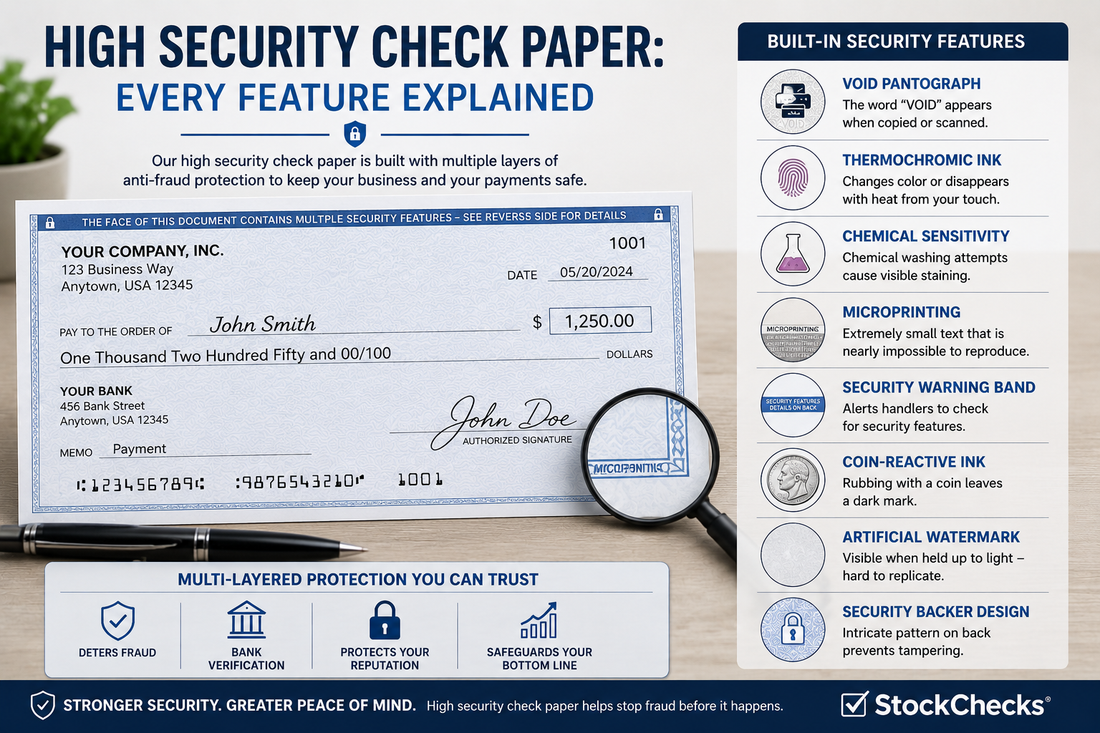 High Security Check Paper: Every Feature Explained | StockChecks ...