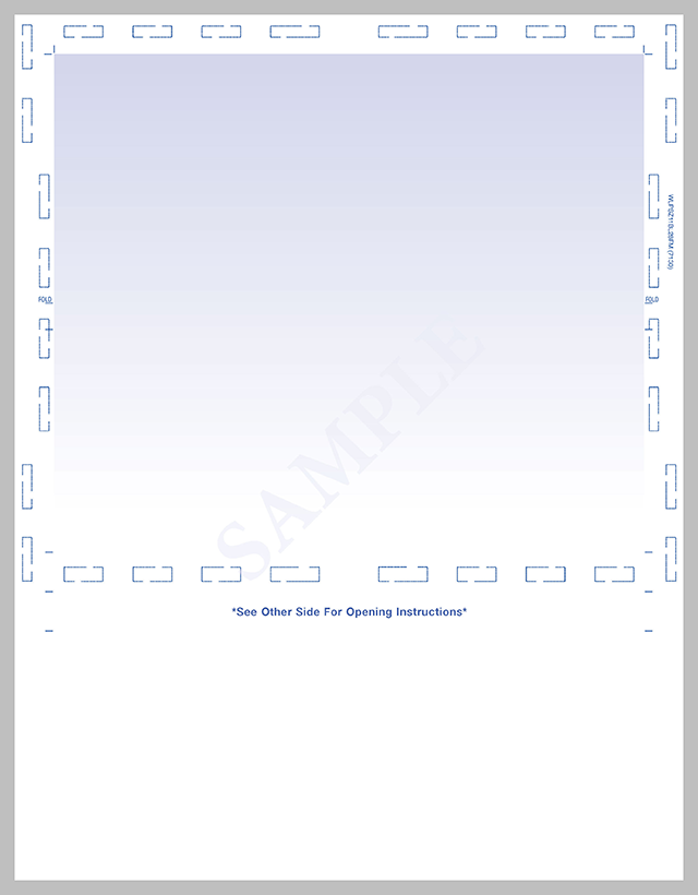 Letter Pressure Seal Forms