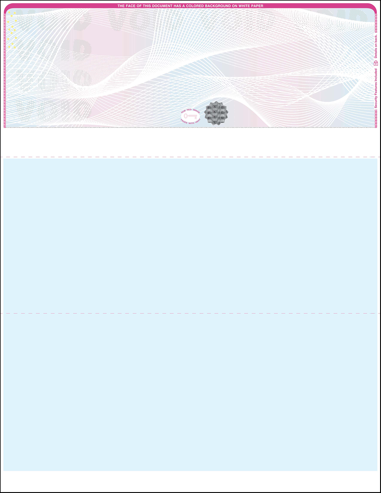 Hologram Check Paper