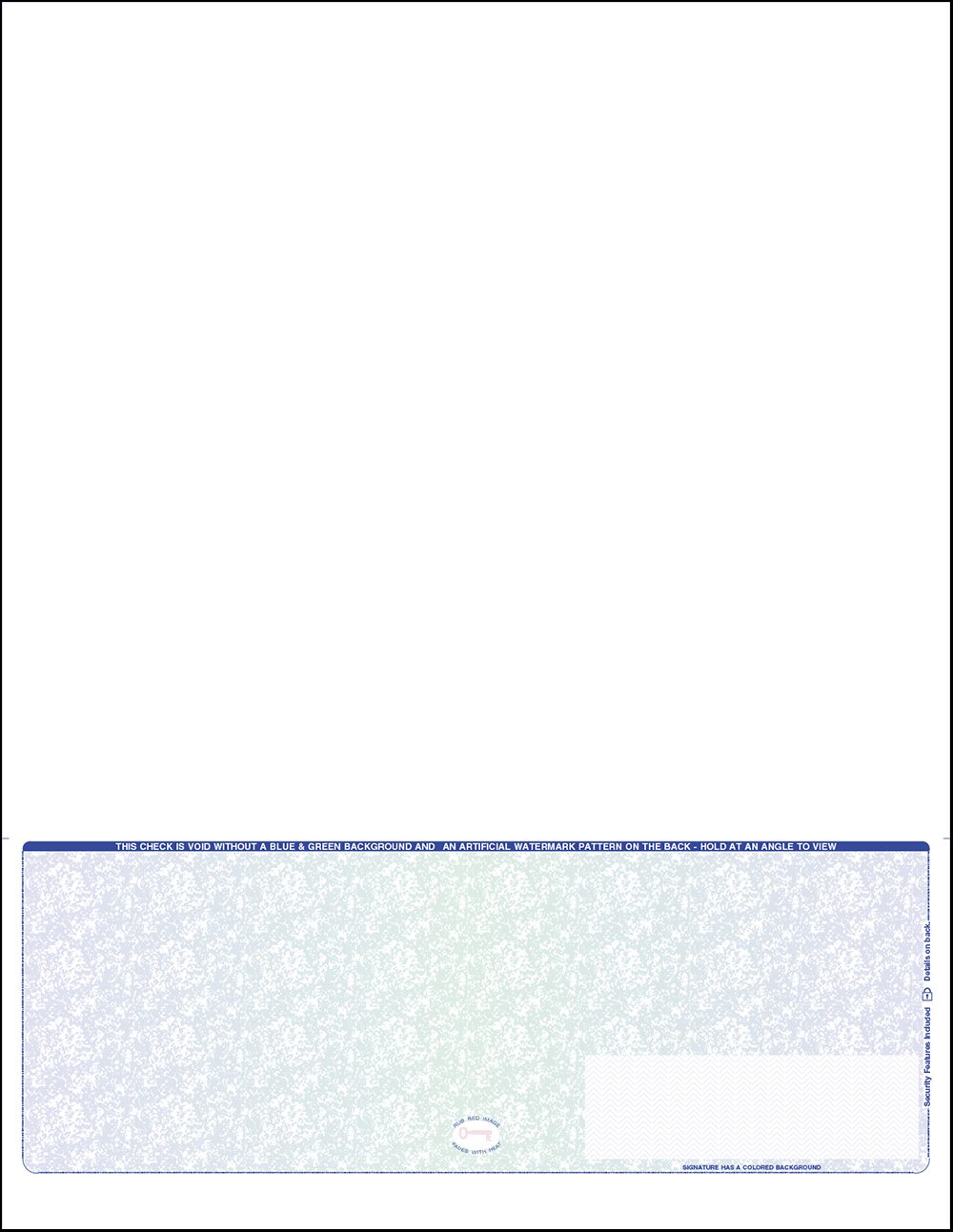 Bottom Position Blank Check Stock – StockChecks, Inc.