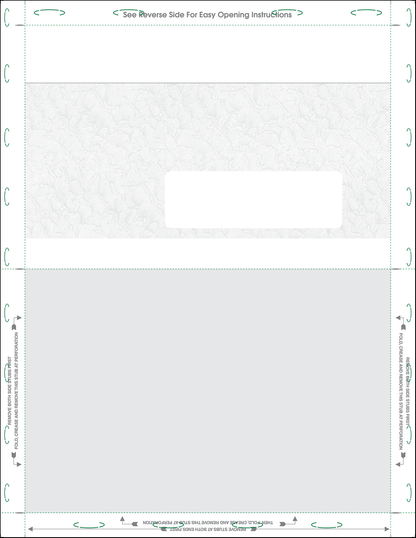 Letter 11" V-Fold Blank Forms (11VG)