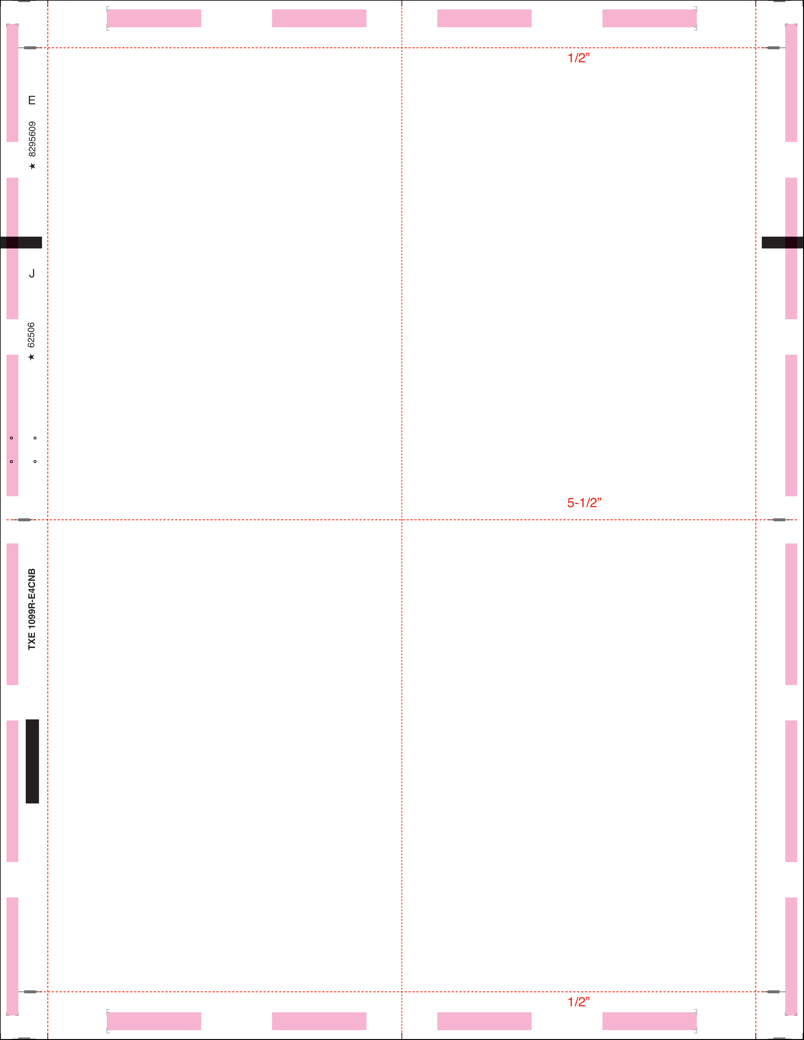 1099-R Pressure Seal Tax Forms - Blank Face V Fold (TXE-1099R-E4CNB ...