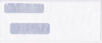 Double Window Gummed Envelopes - EDGE® Compatible (EDGEENV001)