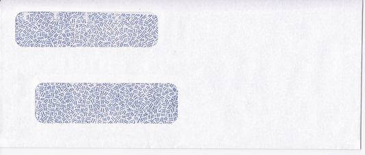 Double Window Gummed Envelopes - EDGE® Compatible (EDGEENV001)