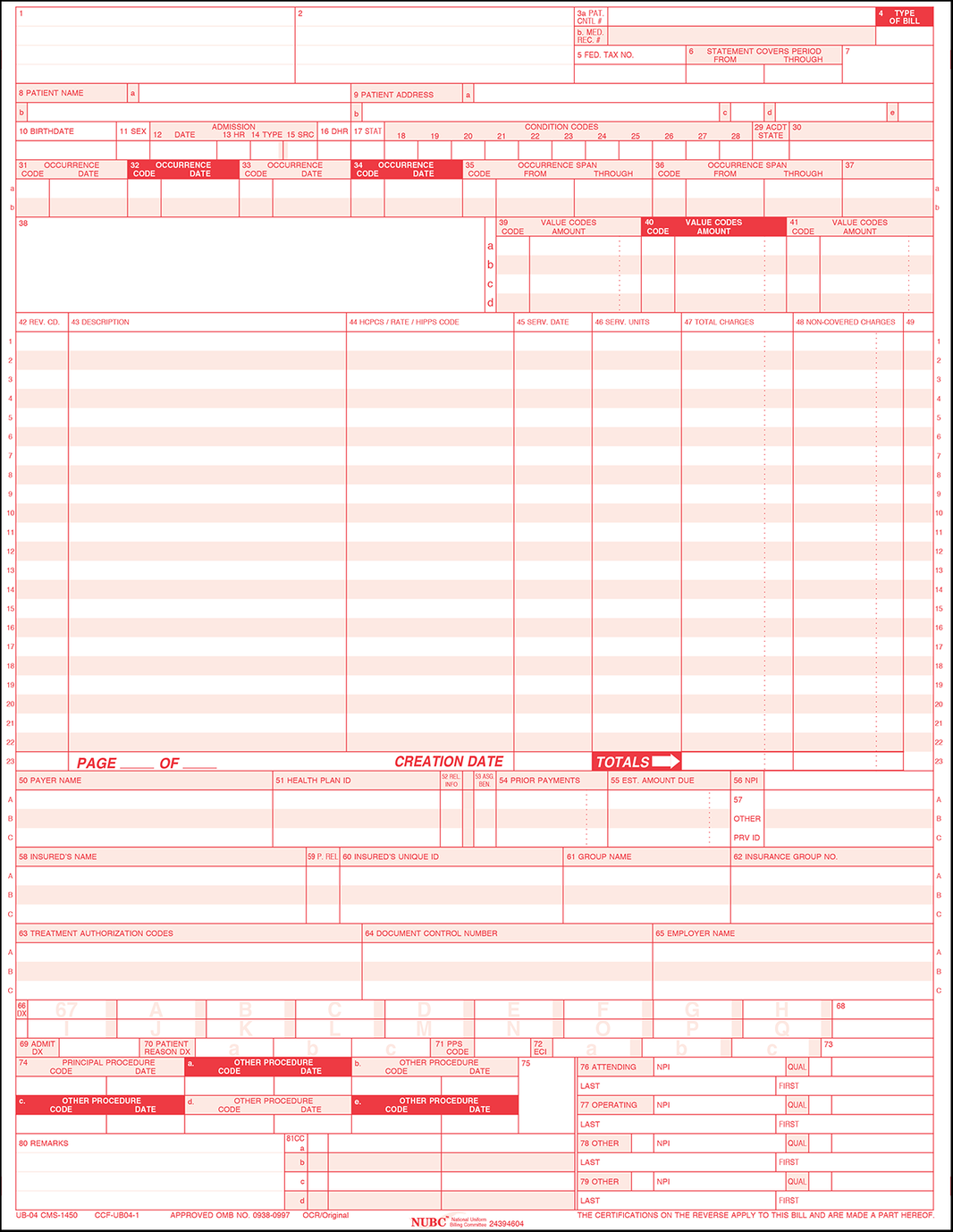 CMS 1500 Forms & Envelopes – StockChecks, Inc.