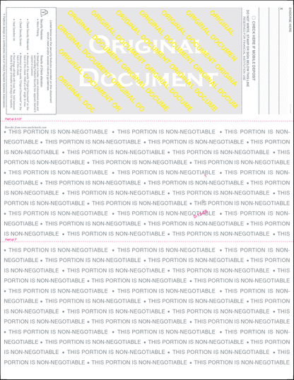 Value Blank Laser Checks - Top Position - Green Linen (SC1LNHG)