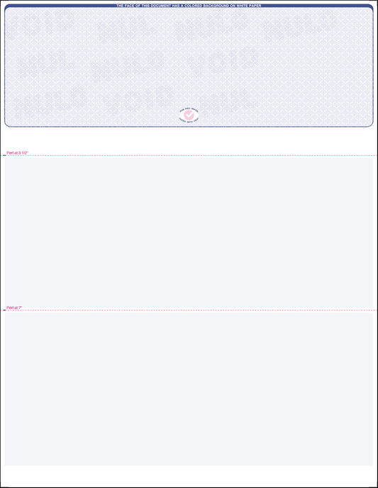 VALUE Top  Blue Scallop Void Laser Check SC1SVBL