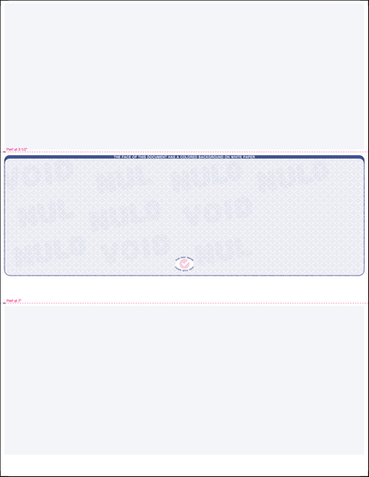 Value Blank Laser Checks - Middle Position - Blue Scallop Void (SC2SVBL)