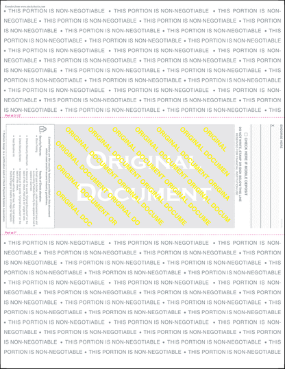 Value Blank Laser Checks - Middle Position - Blue Scallop Void (SC2SVBL)