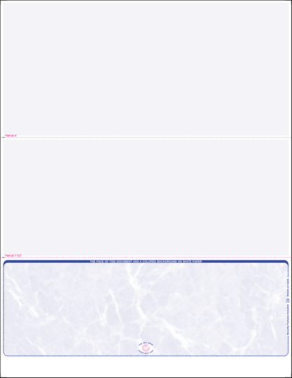 Value Blank Laser Checks - Bottom Position - Reflex Blue Marble (SC3MBRF)