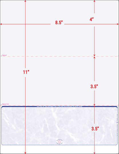 Value Blank Laser Checks - Bottom Position - Reflex Blue Marble (SC3MBRF)
