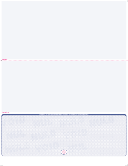 Value Blank Laser Checks - Bottom Position - Blue Scallop Void (SC3SVBL)