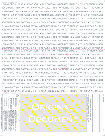 Value Blank Laser Checks - Bottom Position - Blue Scallop Void (SC3SVBL)