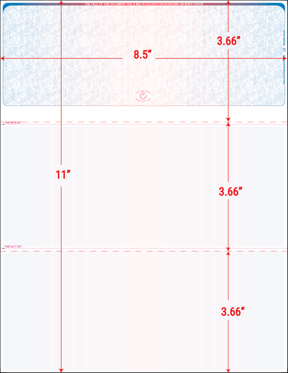 Value Equal Perforation Checks - Top Position - Prismatic (SC7BRB)