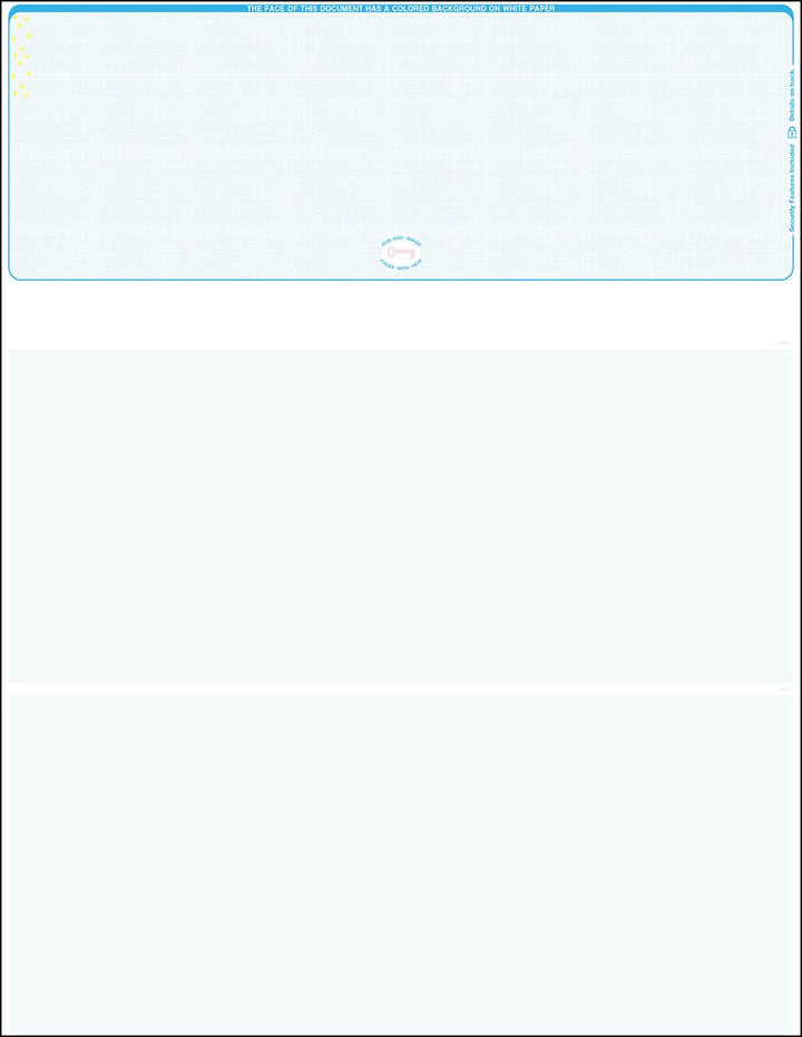 Top Position Blank Check Paper – StockChecks, Inc.