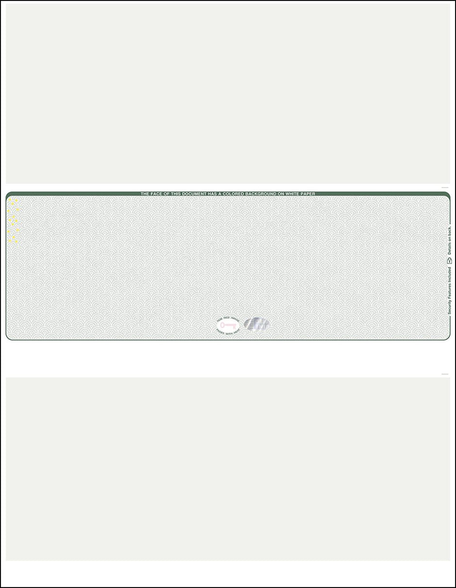 High Security Check Paper - Blank High Security Checks – StockChecks, Inc.
